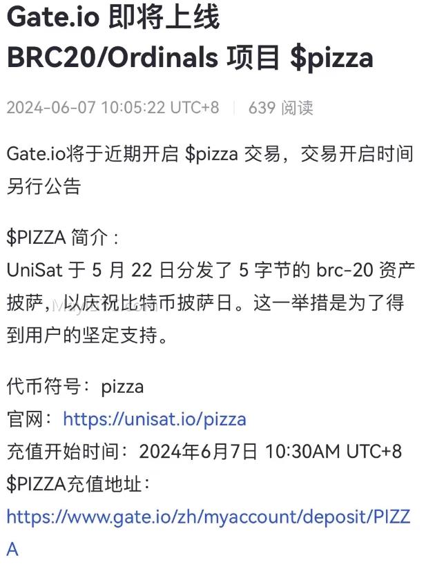 比特币生态最火的两个meme资产:DOG 和Pizza详解