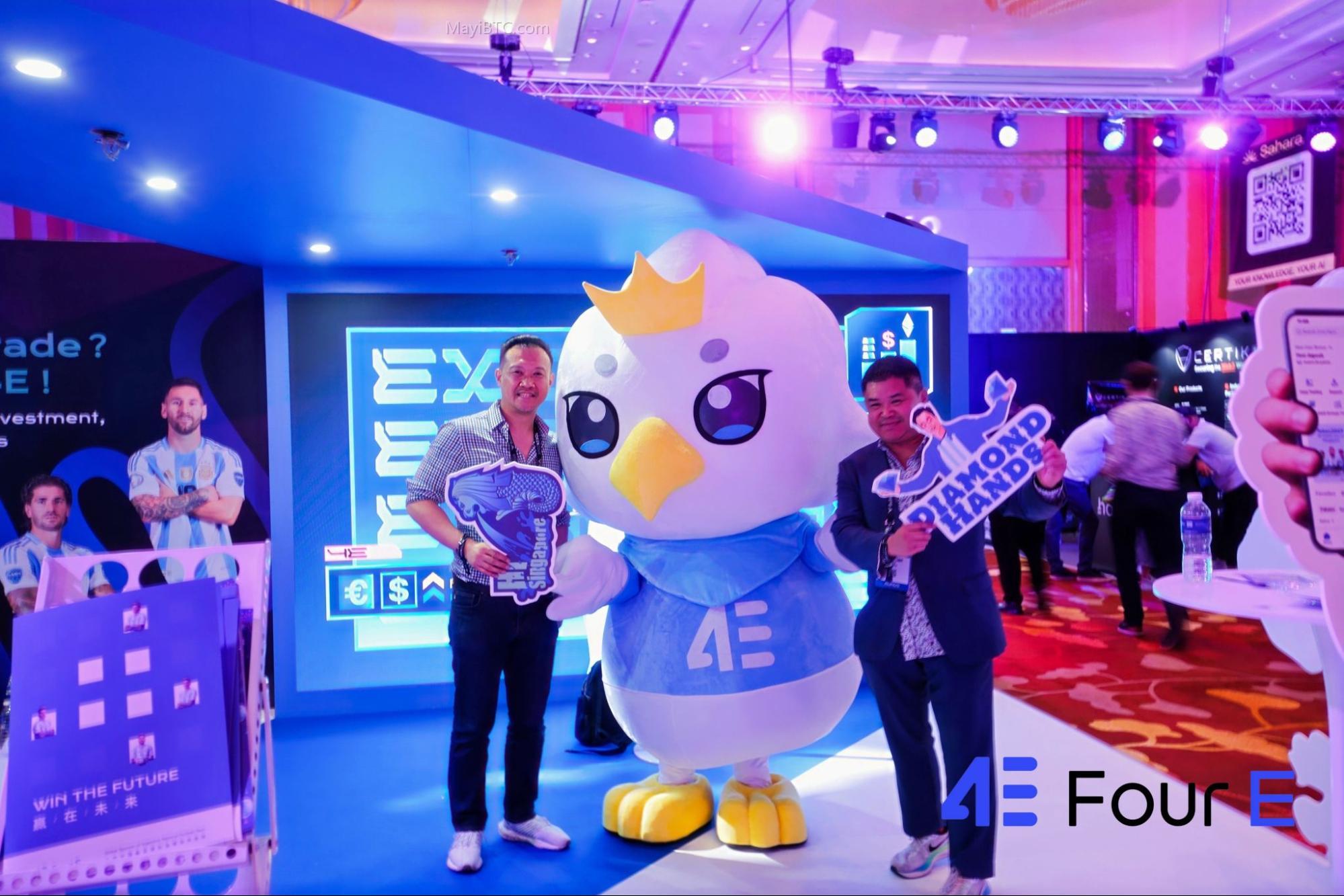 4E在Token2049大会成为铂金赞助商,展现技术实力与产品魅力